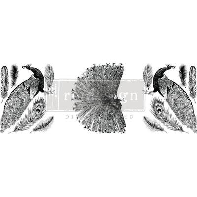 Prima Marketing - Re-Design Décor Transfers - Middy -Regal Peacock