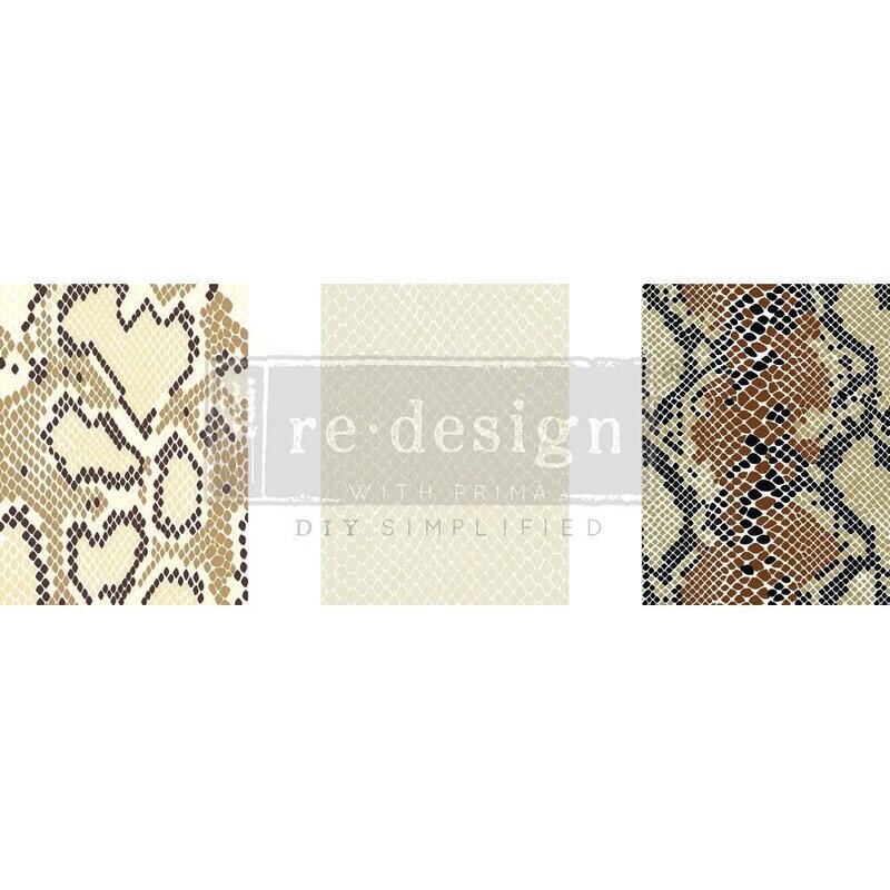 Prima Marketing - Re-Design Décor Transfers - Middy - Wild Textures