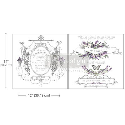 Prima Marketing - Re-Design Décor Transfers - Maxi - Maison De Paris