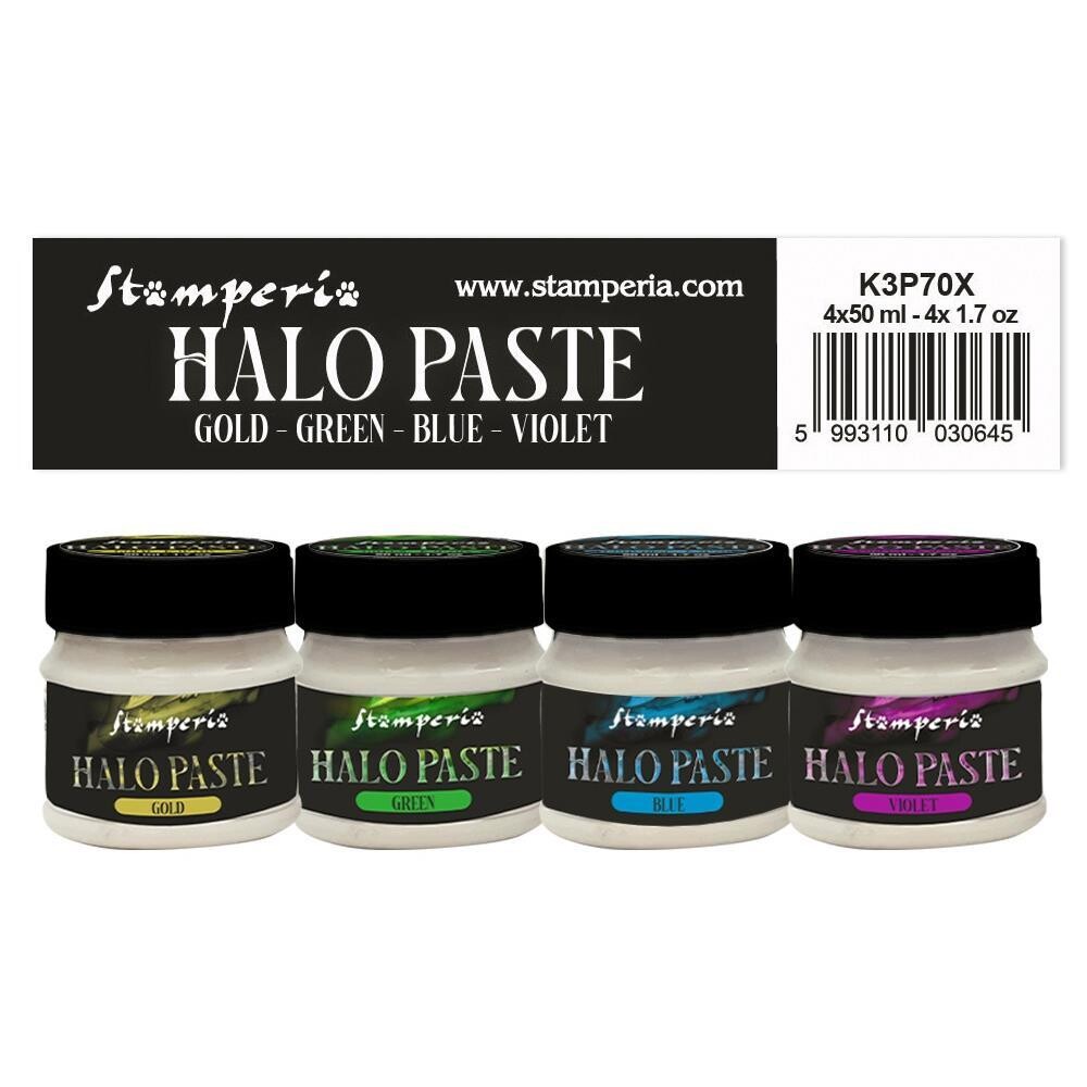 Stamperia - Halo Paste - Set of 4 - 50ml each