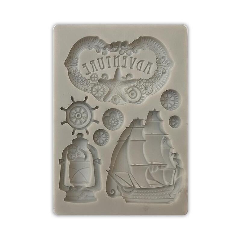 Stamperia - Songs of the Sea - A6 Silicone Mould  - Adventure