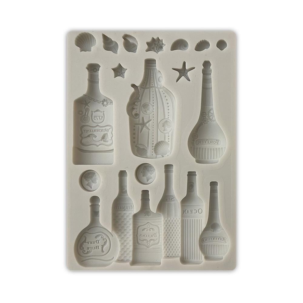 Stamperia - Songs of the Sea - A6 Silicone Mould  - Bottles