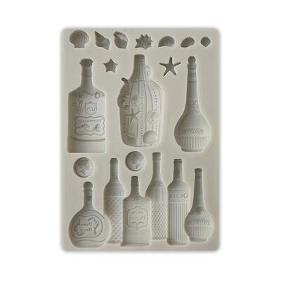 Stamperia - Songs of the Sea - A6 Silicone Mould - Bottles