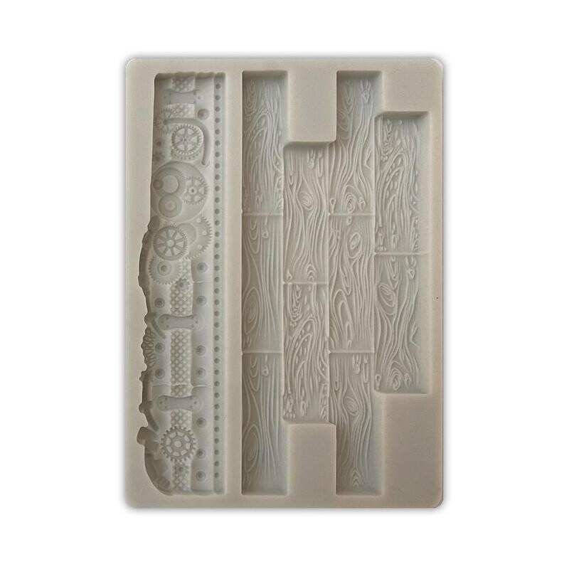 Stamperia - Songs of the Sea - A6 Silicone Mould  - Wood and Mechanism