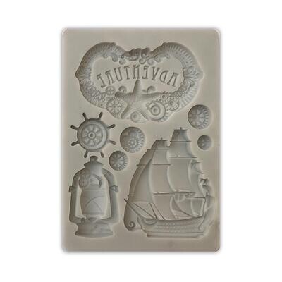 Stamperia - Songs of the Sea - A6 Silicone Mould - Adventure