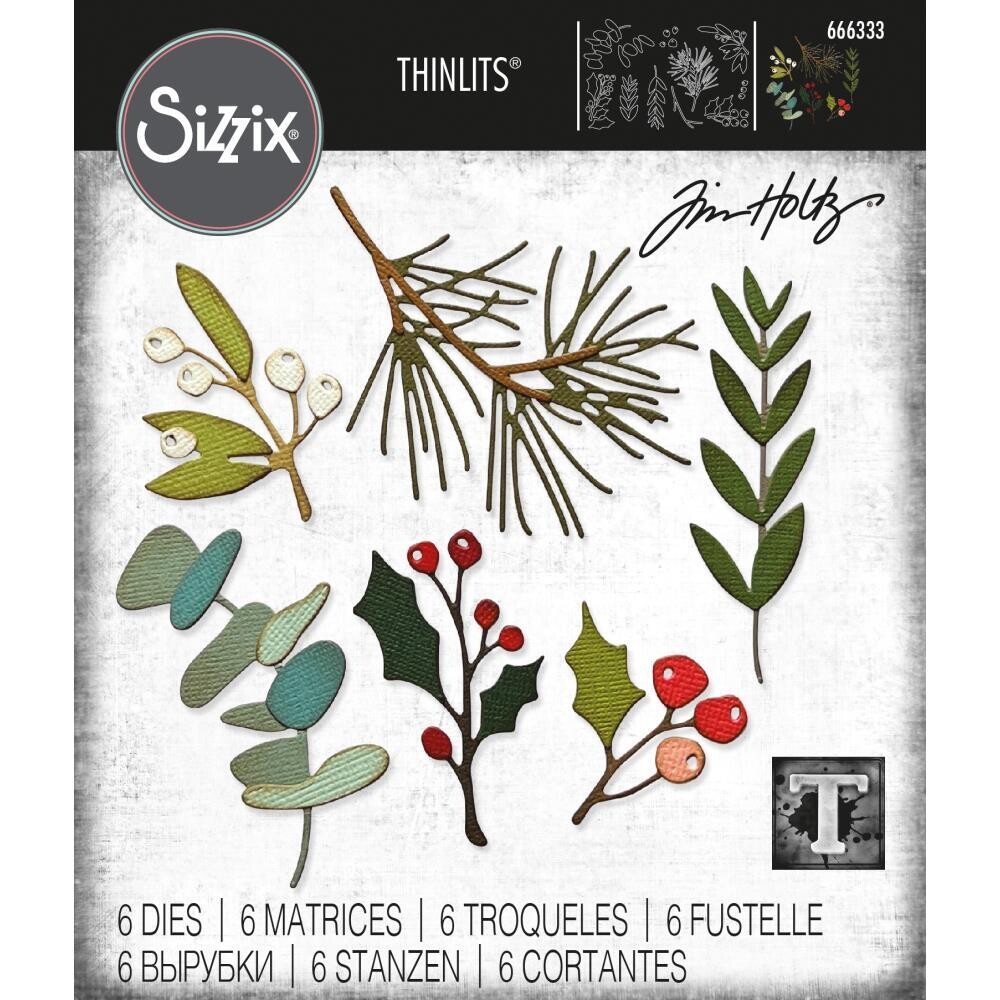 Sizzix - Thinlits by Tim Holtz - Festive Gatherings