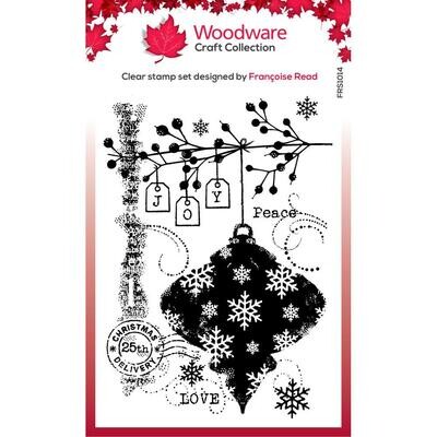 Woodware Craft Collection - Clear Stamp - Winter Bauble