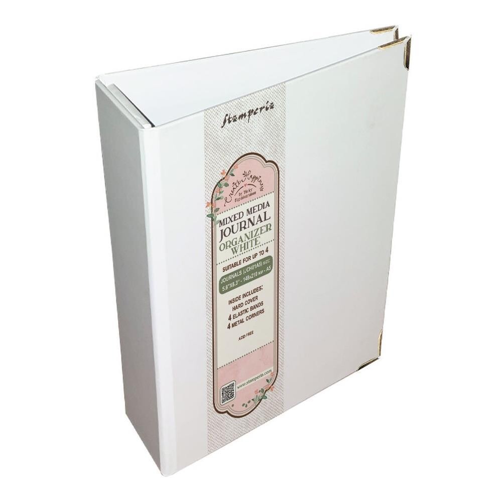 Stamperia - Mixed Media Journal Organizer - A5 White