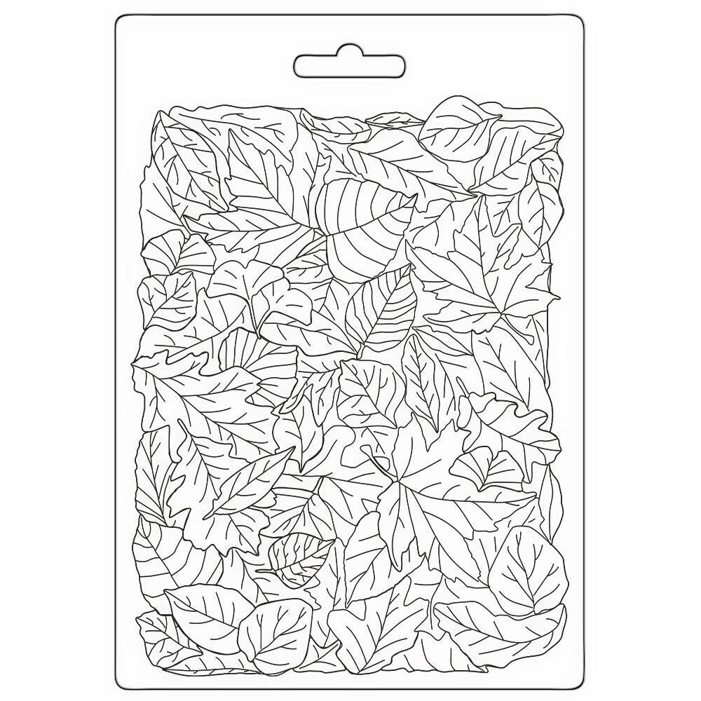 Stamperia - Woodland - A5 Soft Mould - Leaves Patterns