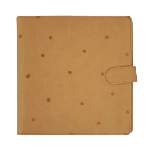 Kaisercraft - Planner - Tan with Embossed Dots