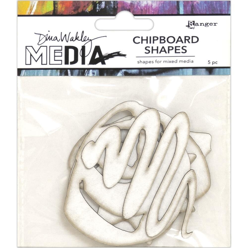 Ranger - Dina Wakley Media - Chipboard Shapes - Basics