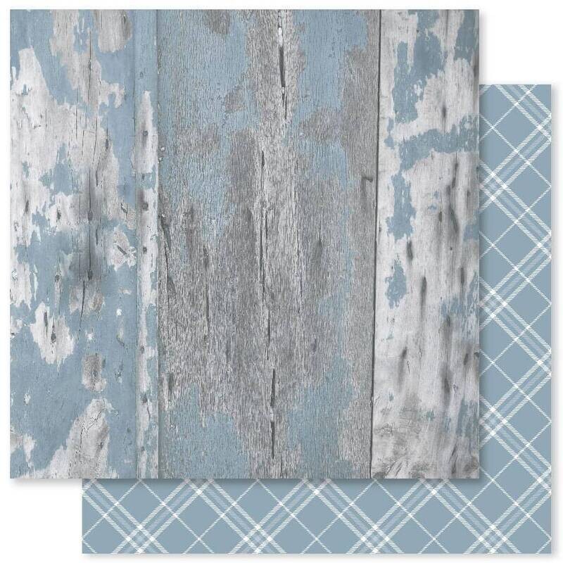 Paper Rose - 12&quot;x12&quot; Double-sided paper - Summer Picnic Basics - A