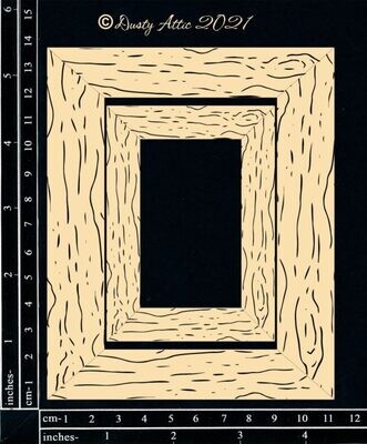 Dusty Attic - Chipboard - Wood Frames