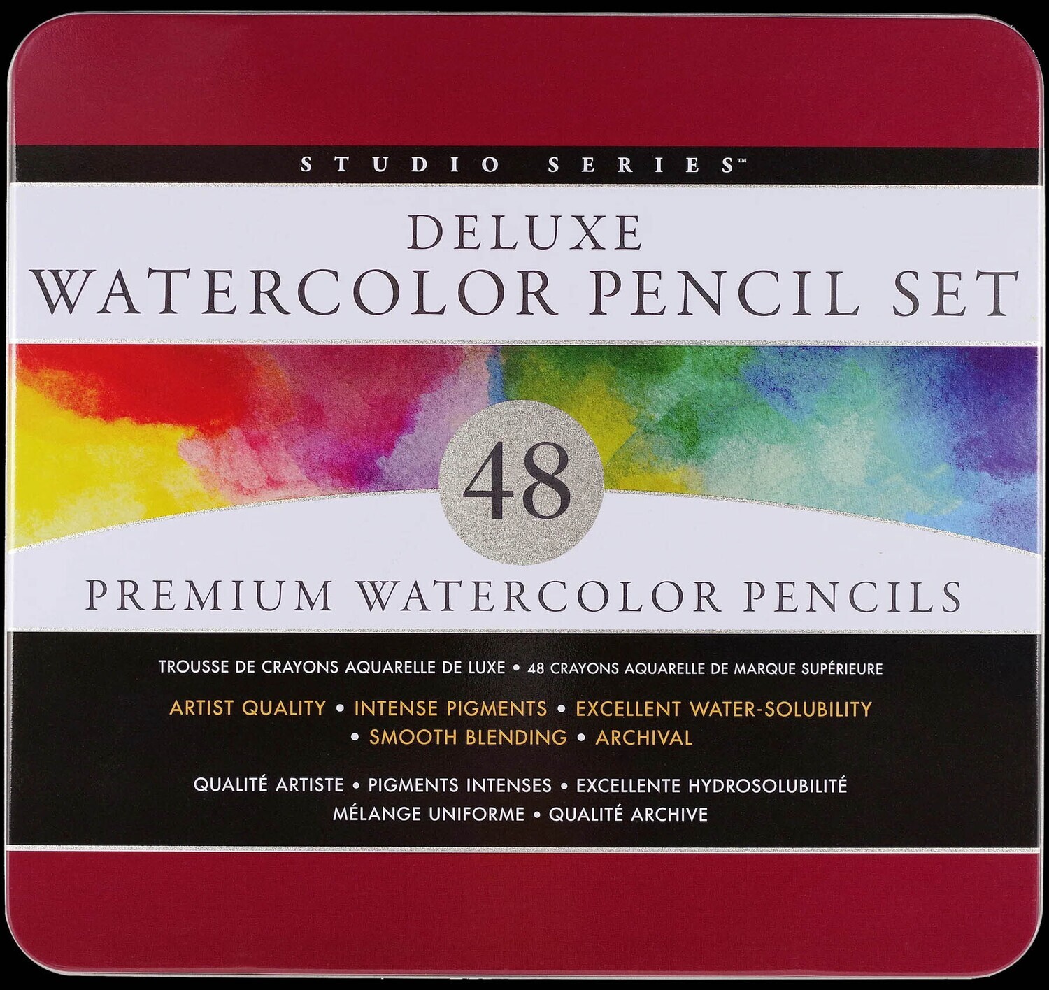 Peter Pauper Press - Studio Series Watercolour Pencil Set - set of 48