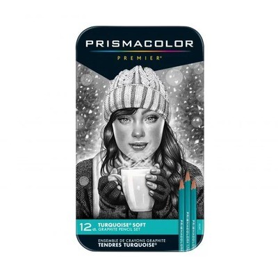 Prismacolor - Turquoise Soft Graphite Pencils