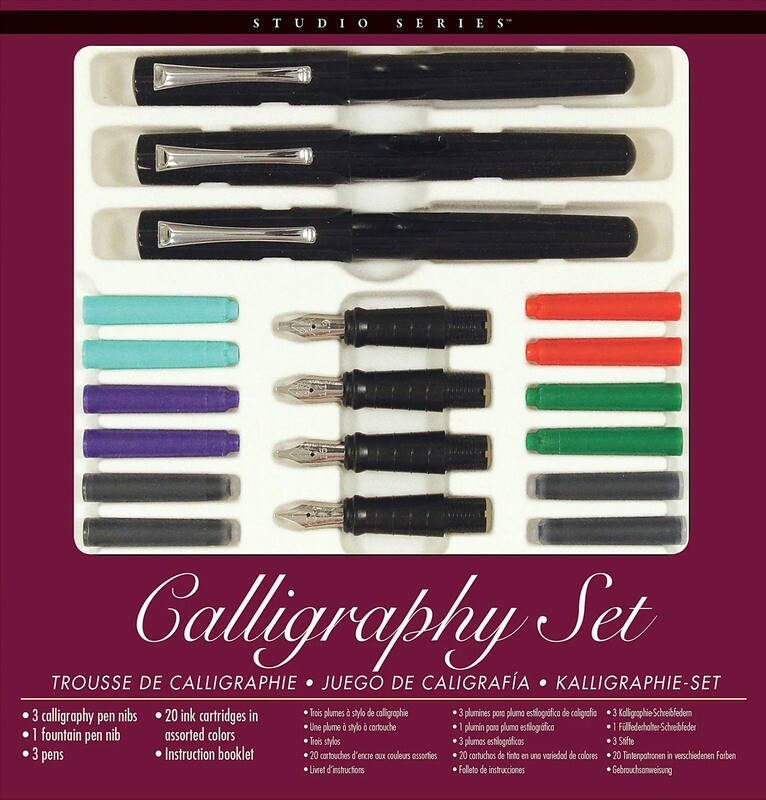 Peter Pauper Press - Studio Series - Calligraphy Set