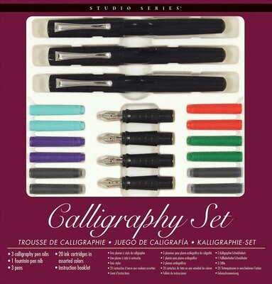 Peter Pauper Press - Studio Series - Calligraphy Set