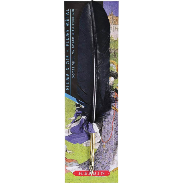 Herbin - Goose Quill - Navy