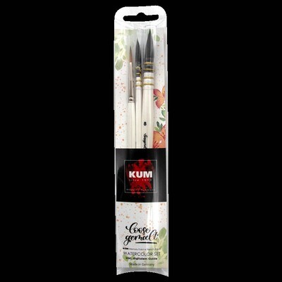 KUM - Watercolour Brush Set - Loose Gemalt