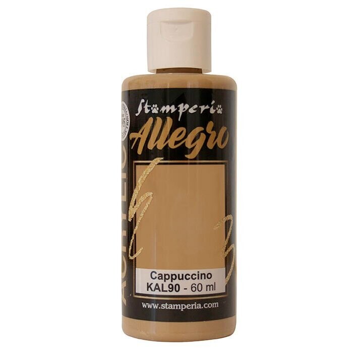 Stamperia - Allegro Acrylic Paint - 60ml - Cappuccino