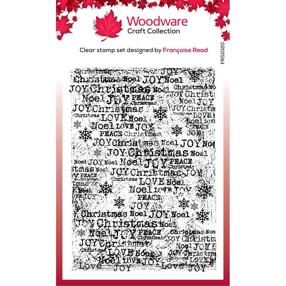 Woodware Craft Collection - Clear Stamp - Scratched Background