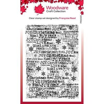 Woodware Craft Collection - Clear Stamp - Scratched Background