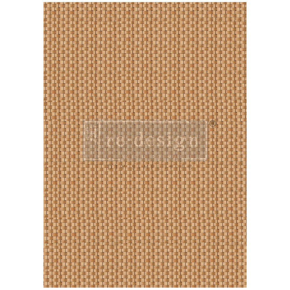 Prima Marketing - Re-Design - A1 Decoupage Fiber Paper - Artisanal Basket Charm