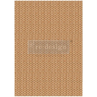 Prima Marketing - Re-Design - A1 Decoupage Fiber Paper - Artisanal Basket Charm