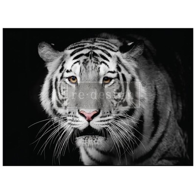 Prima Marketing - Re-Design - A1 Decoupage Fiber Paper - Monochrome Majesty