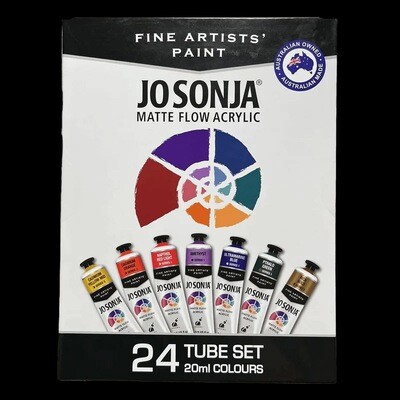 Chroma - Atelier - Matte Flow Acrylic - 24 x 20ml  Colours