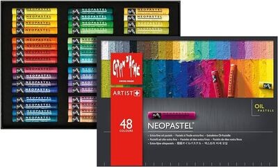 Caran d’Ache - Oil Pastels - Box of 48 NEOPASTEL®