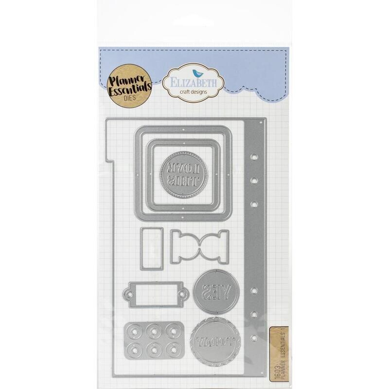Elizabeth Craft Design - Metal Die - Planner Essentials 1