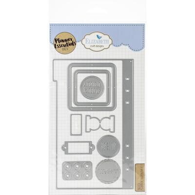 Elizabeth Craft Design - Metal Die - Planner Essentials 1