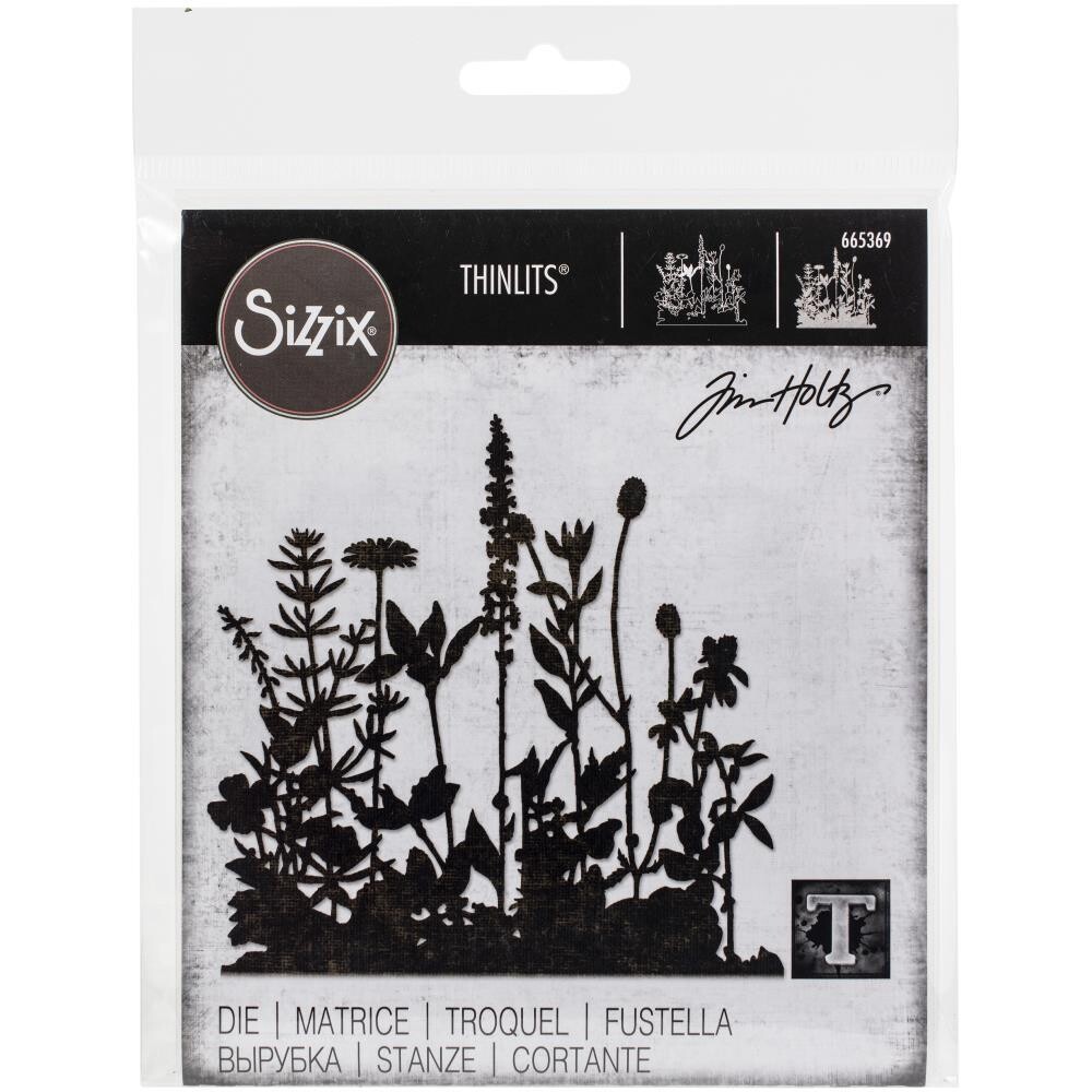 Sizzix - Thinlits by Tim Holtz - Flower Field