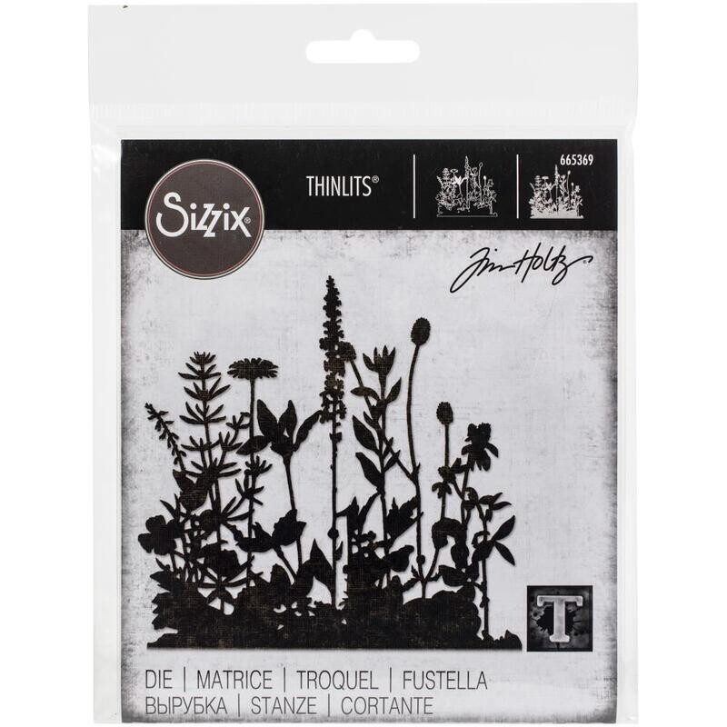 Sizzix - Thinlits by Tim Holtz - Flower Field