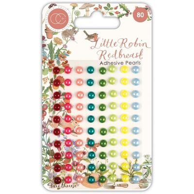 Craft Consortium - Adhesive Enamel Pearls - Little Robin Redbreast