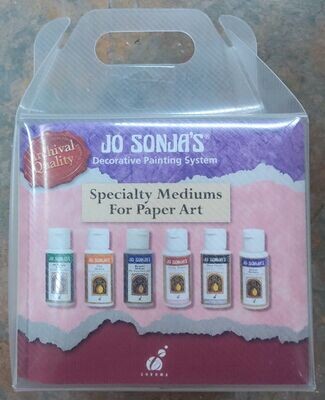 Chroma - Jo Sonja - Speciality Mediums for Paper Art Kit