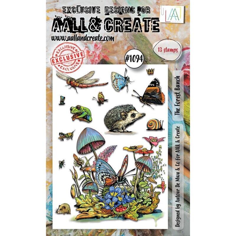 AALL &amp; Create - Clear Stamp Set - The Forest Bunch - #1094