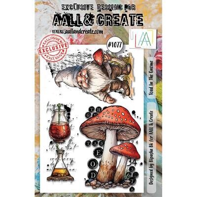 AALL &amp; Create - Clear Stamp Set - Toad In The Gnome - #1077