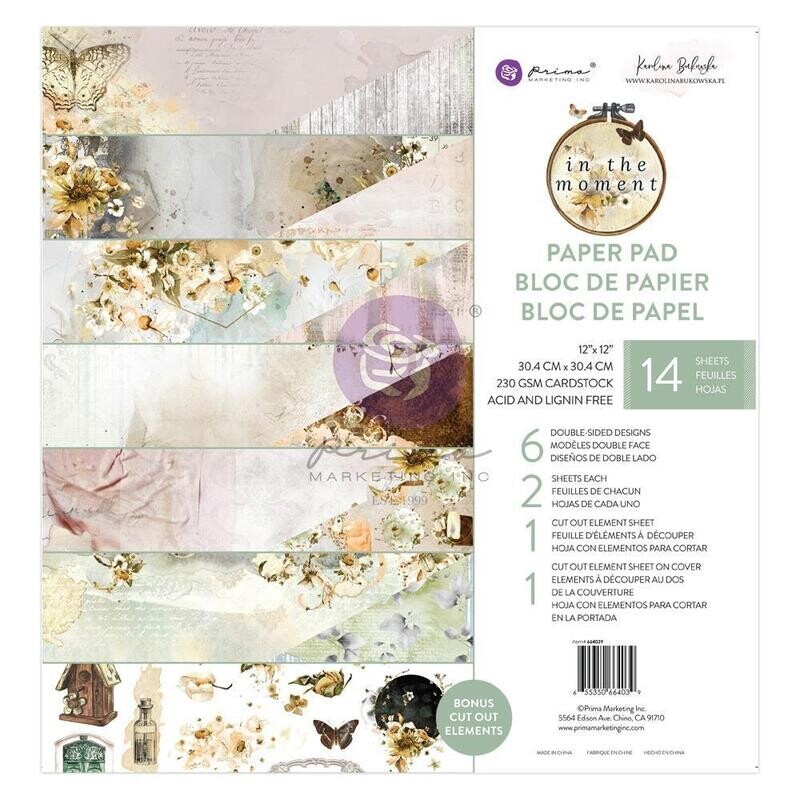 Prima Marketing - In the moment - 12&quot;x12&quot; Paper Pad 