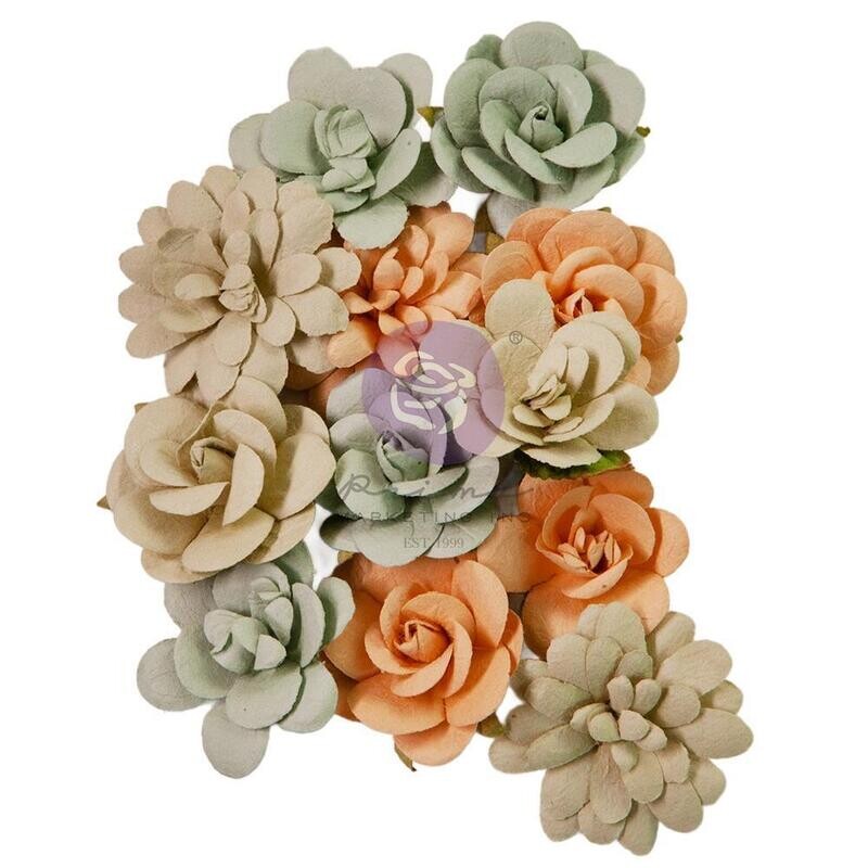 Prima Marketing - Paper Flowers - In the Moment - Airy Bliss