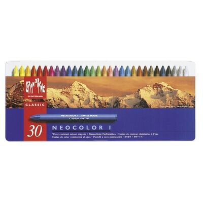Caran d&#39;Ache - Neo Colour I - Wax Oil Crayon - Set of 30