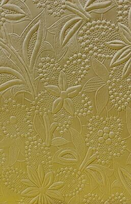 A4 Embossed Bloom Papers - 150gm - Yellow