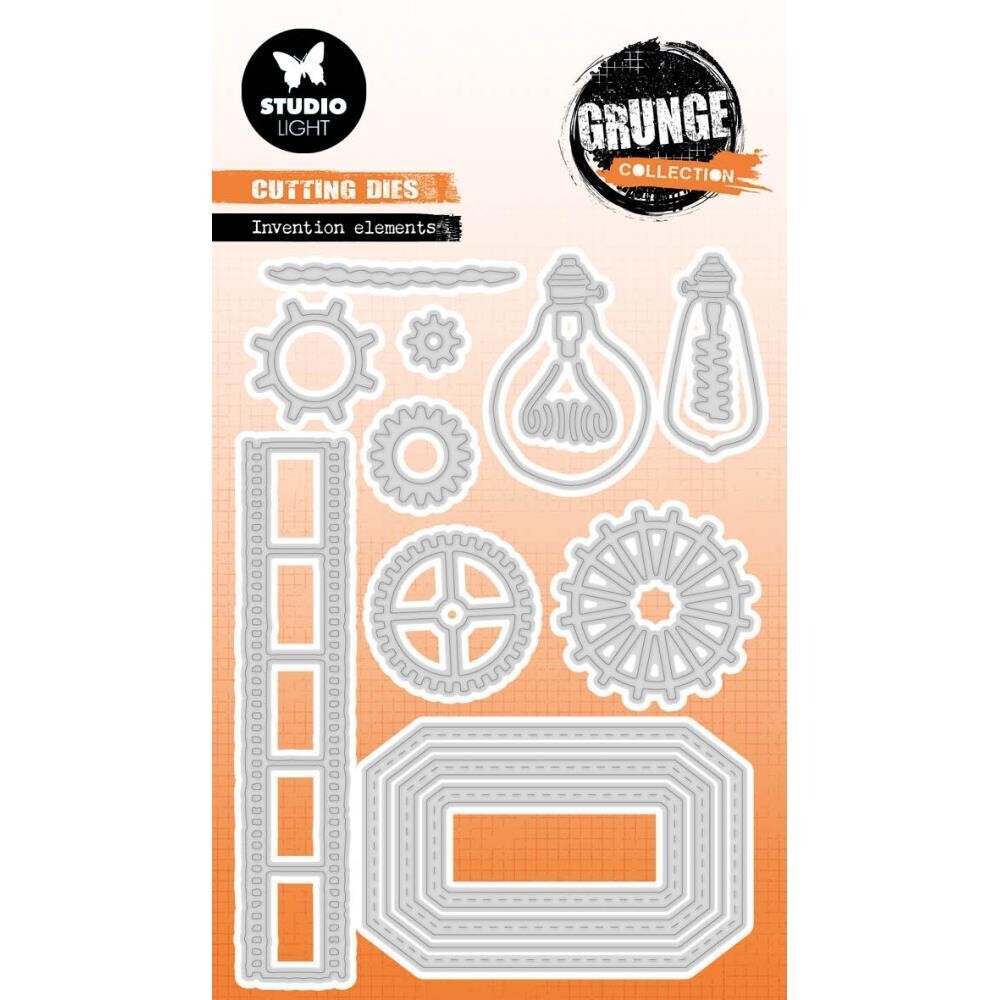 Studio Light - Cutting Die - Grunge Collection - Invention Elements