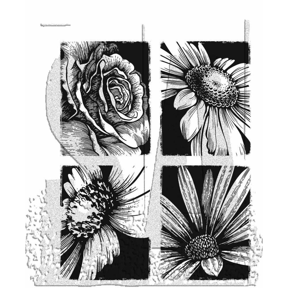 Stampers Anonymous - Tim Holtz - Cling Mount Stamps - Bold Botanicals
