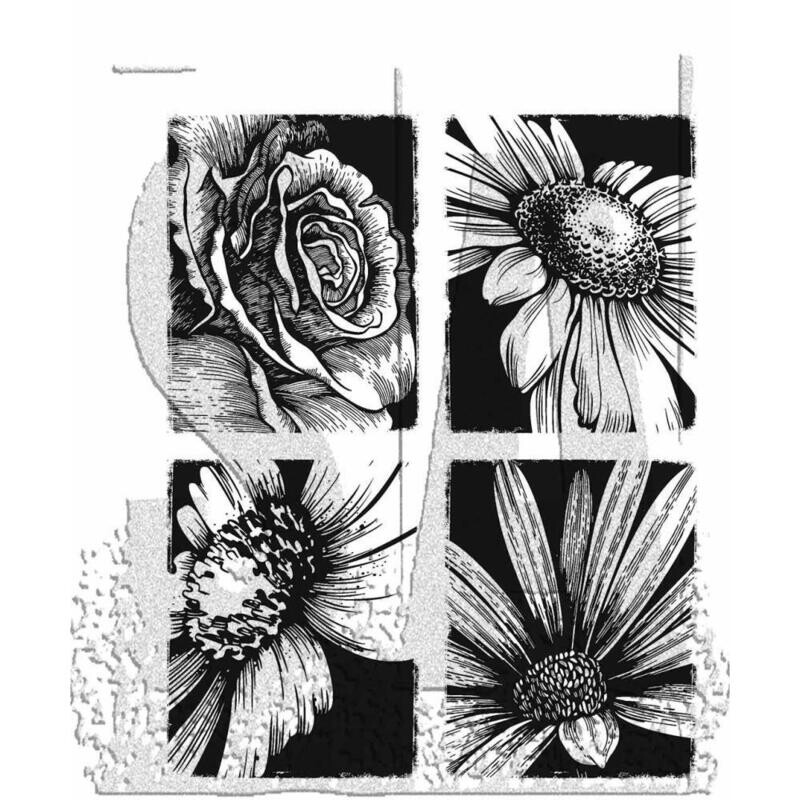 Stampers Anonymous - Tim Holtz - Cling Mount Stamps - Bold Botanicals