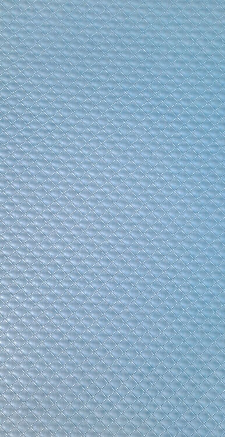A4 Diamond Embossed Paper - Matte Pale Blue