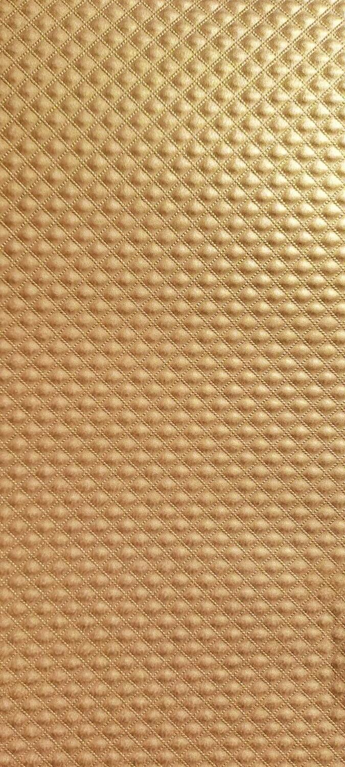 A4 Diamond Embossed Paper - Gold Metallic