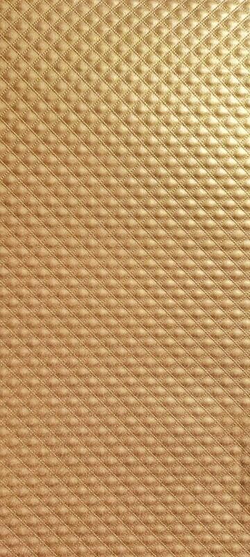 A4 Diamond Embossed Paper - Gold Metallic