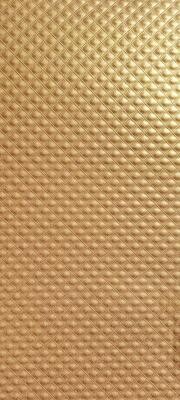 A4 Diamond Embossed Paper - Gold Metallic